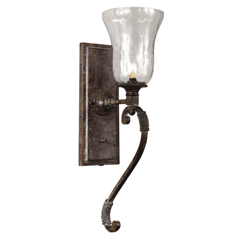 Uttermost Galeana Glass Wall Sconces