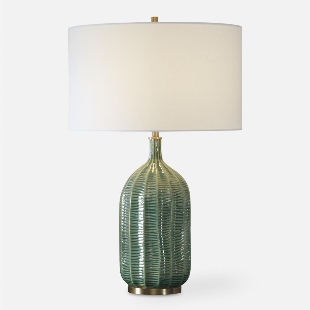 Uttermost Bixby Green Table Lamp