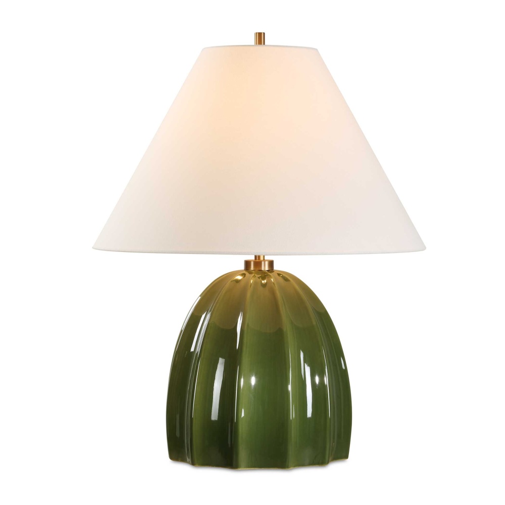 Uttermost Renna Moss Green Table Lamp