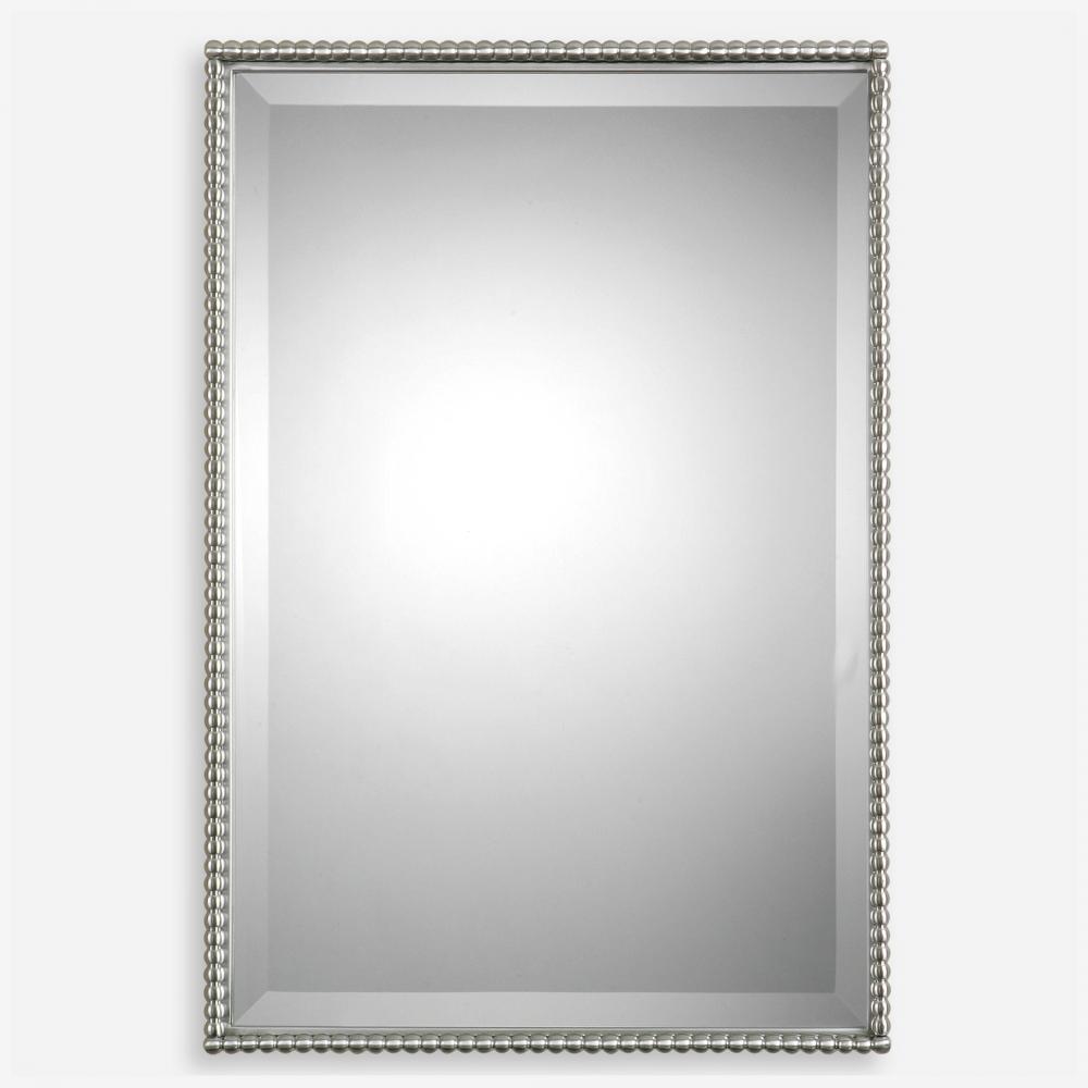 Sherise Brushed Nickel Mirror