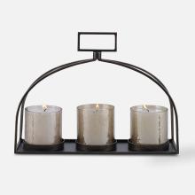 Uttermost 18040 - Riad Triple Candleholder