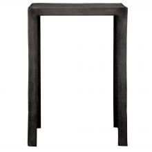 Uttermost 22963 - Uttermost in The Groove Aluminum Accent Table