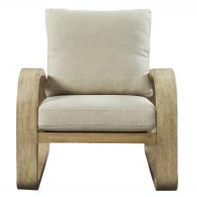 Uttermost 23036 - Uttermost Barbora Wooden Accent Chair