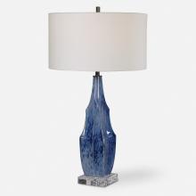 Uttermost 28425-1 - Uttermost Everard Blue Table Lamp