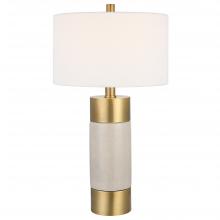 Uttermost 30124-1 - Uttermost Adelia Ivory & Brass Table Lamp