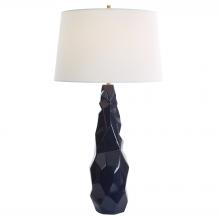 Uttermost 30173 - Uttermost Kavos Geometric Blue Table Lamp