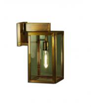 Northeast Lantern 7517-RB-LT2-CLR - Midtown Small Wall Bracket Raw Brass 2 Candelabra Sockets Clear Glass