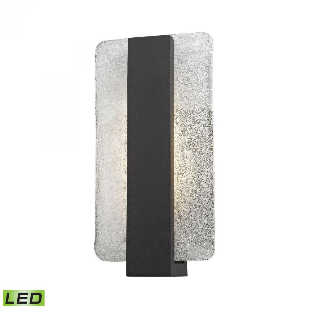 Pierre LED Outdoor Wall Sconce In Textured Matte