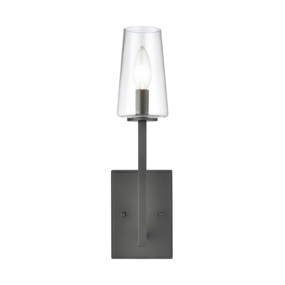 Fitzroy 16'' High 1-Light Sconce - Matte Black