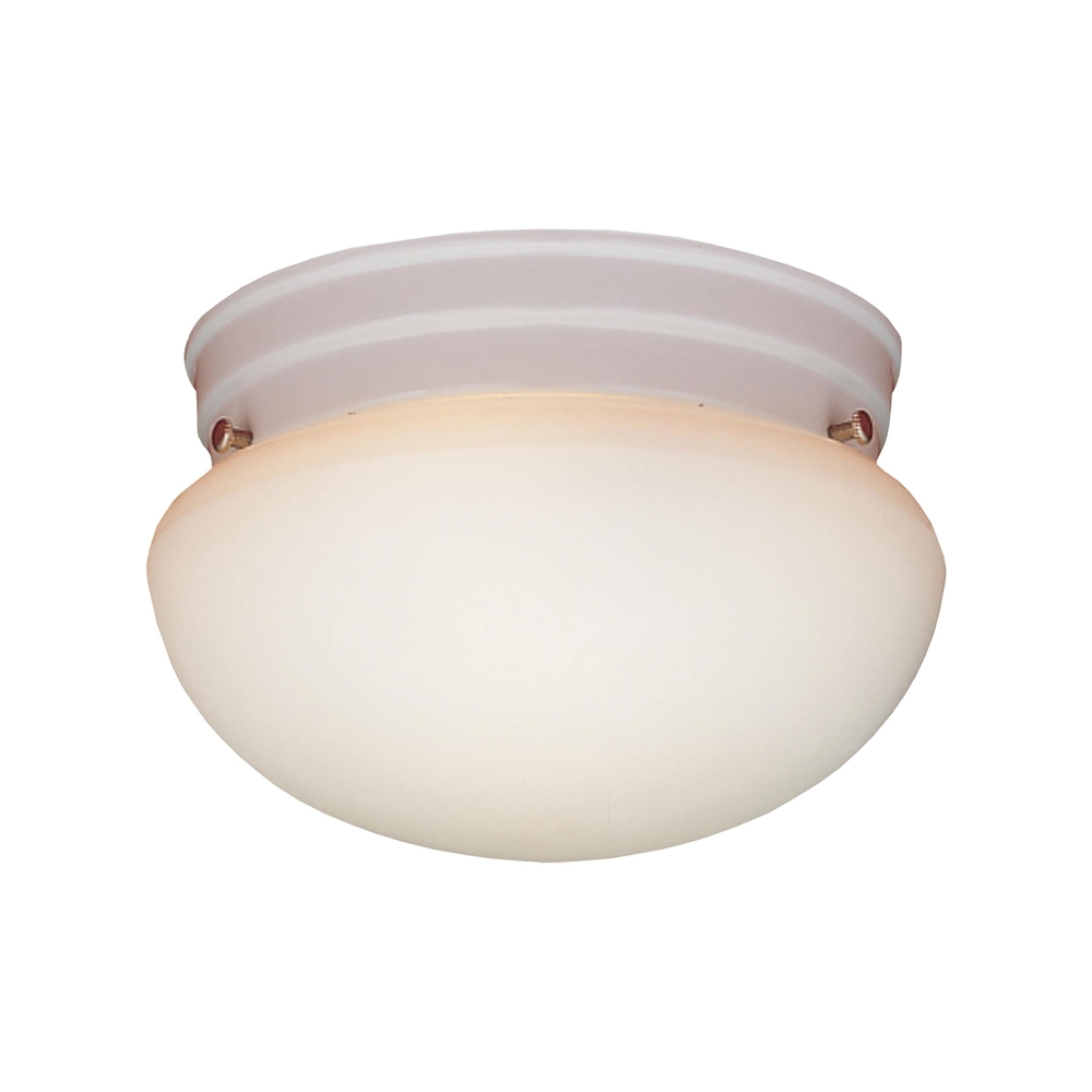 Thomas - Ceiling Essentials 8'' Wide 1-Light Flush Mount - White