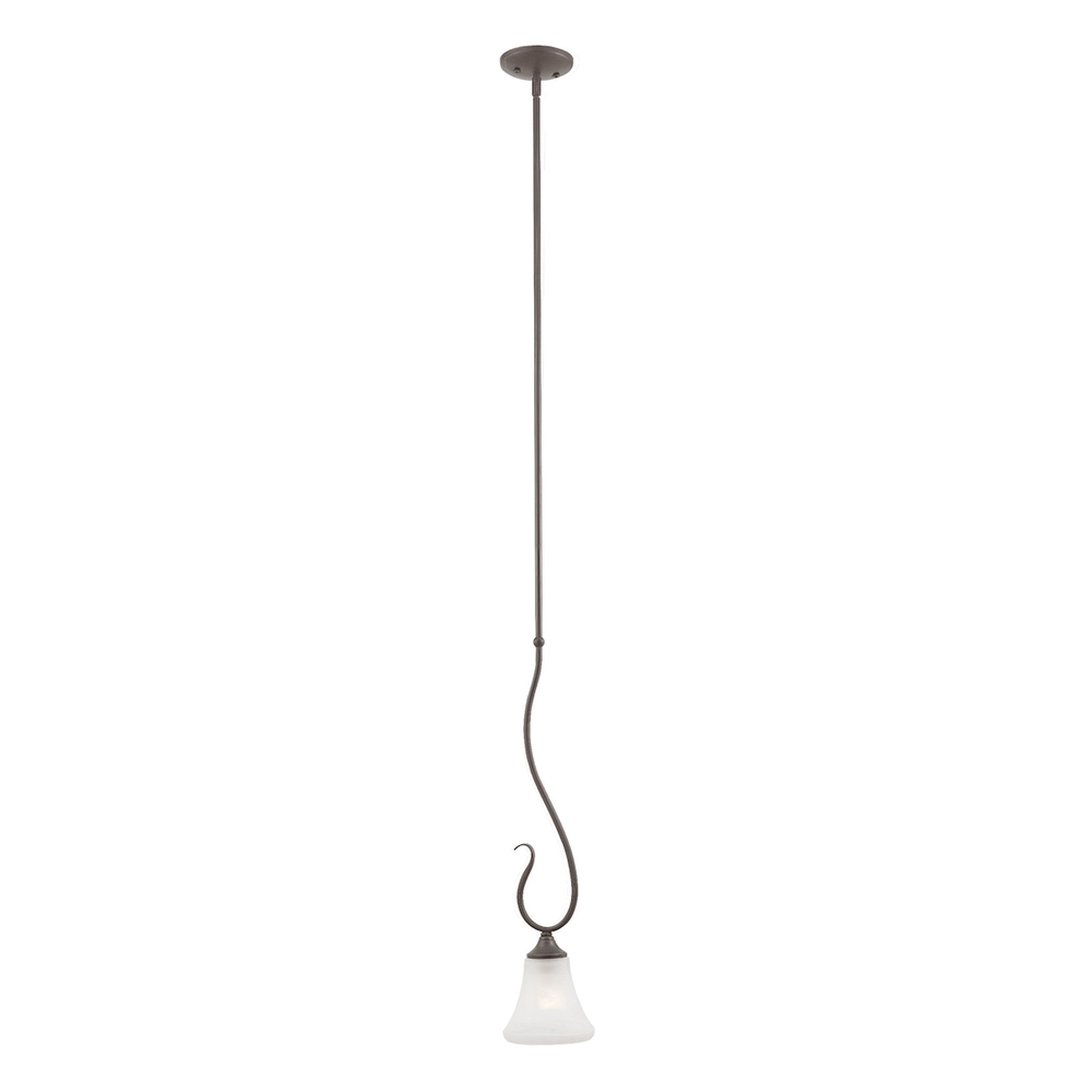 Thomas - Elipse 6'' Wide 1-Light Mini Pendant - Painted Bronze