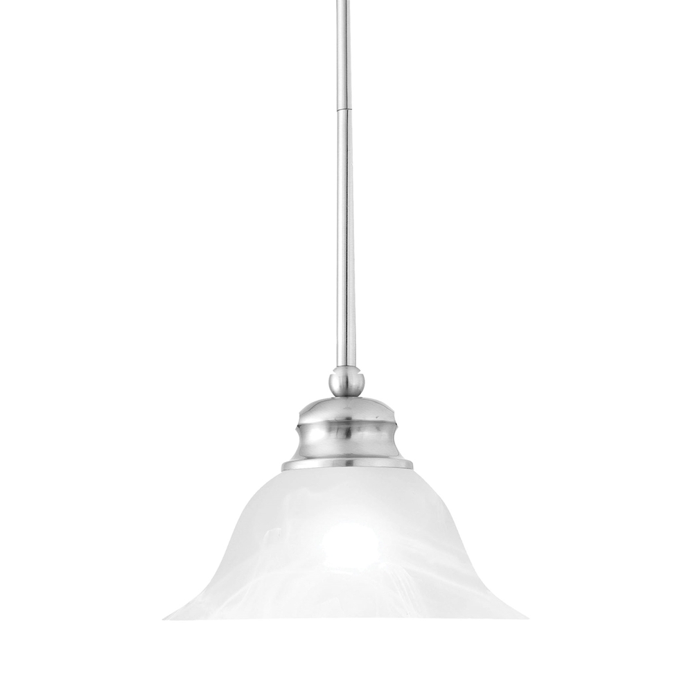 Thomas - Prestige 9.5'' Wide 1-Light Mini Pendant - Brushed Nickel