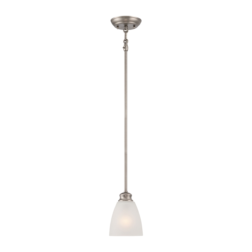 Thomas - Haven 1-Light Mini Pendant in Satin Pewter