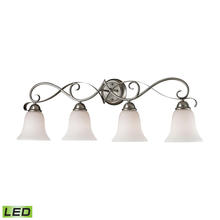 ELK Home 1004BB/20-LED - Thomas - Brighton 33'' Wide 4-Light Vanity Light - Brushed Nickel