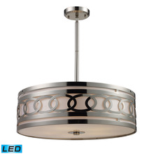 ELK Home 10125/5-LED - Zarah 5 Light LED Pendant In Polished Nickel