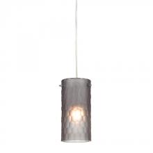ELK Home 10243/1FSM - Synthesis 1 Light Pendant In Satin Nickel And Fr