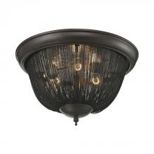 ELK Home 11825/3 - Pesaro 3 Light Flushmount In Oil Rubbed Bronze