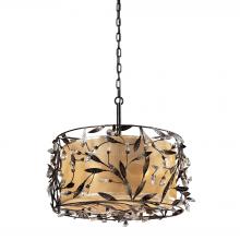 ELK Home 18132/3 - Circeo 3-Light Pendant in Deep Rust