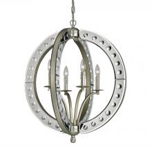 ELK Home 19100/4 - Mariana 4 Light Pendant In Speckled Silver