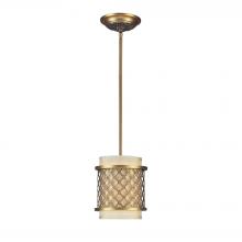 ELK Home 31032/1 - Chester 1 Light Pendant In Brushed Antique Brass