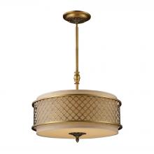 ELK Home 31033/4 - Chester 4 Light Pendant In Brushed Antique Brass