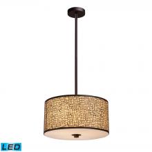 ELK Home 31046/3-LED - Medina 3 Light LED Pendant In Aged Bronze