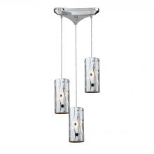 ELK Home 31077/3 - Chromia 3 Light Pendant In Polished Chrome