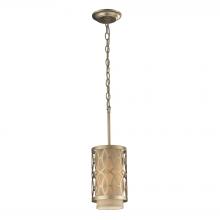 ELK Home 31123/1 - Estonia 1 Light Pendant In Aged Silver