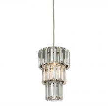 ELK Home 31489/1 - Cynthia Collection 1 light mini pendant in Polished Chrome