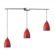 ELK Home 416-3L-SC - Arco Baleno 3 Light Pendant In Satin Nickel And