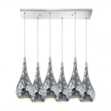 ELK Home 46213/6RC - Hammersmith 6 Light Pendant In Polished Chrome