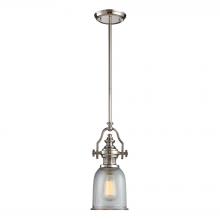 ELK Home 66781-1 - Chadwick 1 Light Pendant In Polished Nickel And