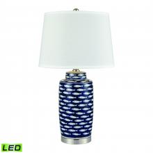 ELK Home 77026-LED - Azul Baru 27'' High 1-Light Table Lamp - Blue - Includes LED Bulb