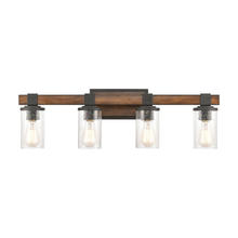 ELK Home 89133/4 - Annenberg 29'' Wide 4-Light Vanity Light - Distressed Black