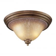 ELK Home 9319/2 - Lawrenceville 2 Light Flushmount In Mocha And An