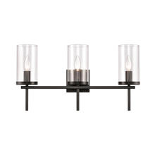 ELK Home CN290316 - Thomas - Oakland 23'' Wide 3-Light Vanity Light - Black