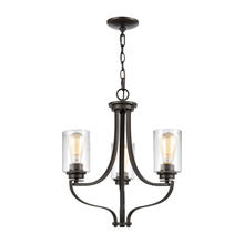 ELK Home CN300321 - Thomas - Market Square 19'' Wide 3-Light Chandelier - Oil Rubbed Bronze