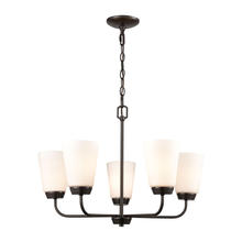 ELK Home CN310521 - Thomas - Winslow 25'' Wide 5-Light Chandelier - Oil Rubbed Bronze