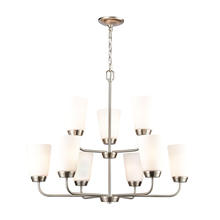 ELK Home CN310922 - Thomas - Winslow 30'' Wide 9-Light Chandelier - Brushed Nickel