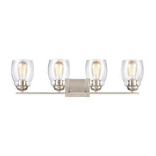 ELK Home CN320412 - Thomas - Calistoga 30.5'' Wide 4-Light Vanity Light - Brushed Nickel