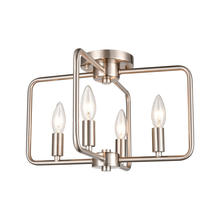 ELK Home CN330482 - Thomas - Park Slope 15'' Wide 4-Light Flush Mount - Brushed Nickel