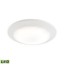 ELK Home MLE1550-5-30 - Thomas - Plandome 6'' Wide 1-Light Flush Mount - Matte White