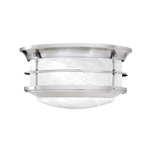 ELK Home SL928378 - Thomas - Outdoor Essentials 11.25'' Wide 2-Light Outdoor Flush Mount - Brushed Nickel