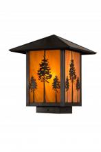 Meyda White 179934 - 9"Sq Great Pines Deck Light