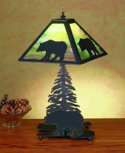 Meyda Tiffany 50398 - 15" High Lone Bear Accent Lamp